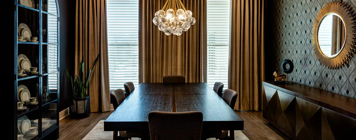 Inside the studio — a considered, material-rich interior